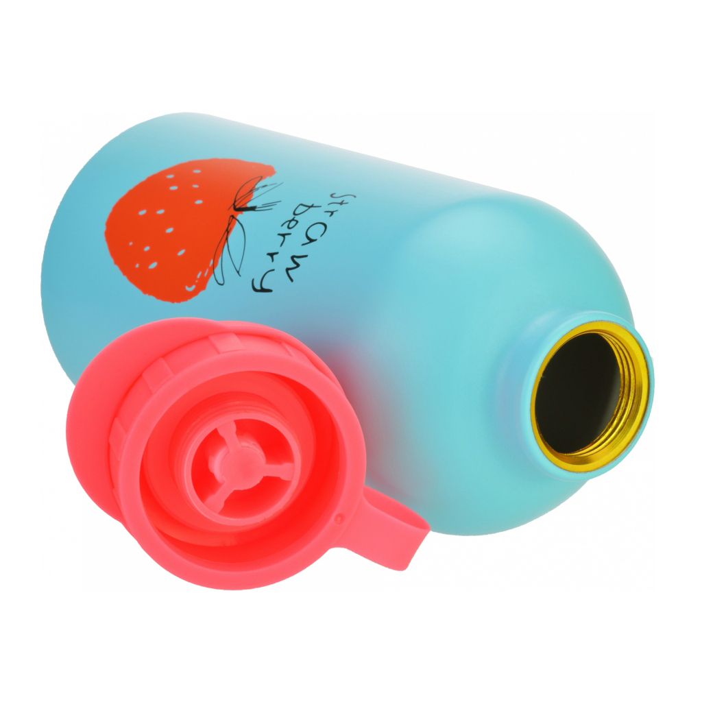 Поїльник-непроливайка Cool For School Strawberry, 500 мл., блакитна (CF61303) - зображення 3