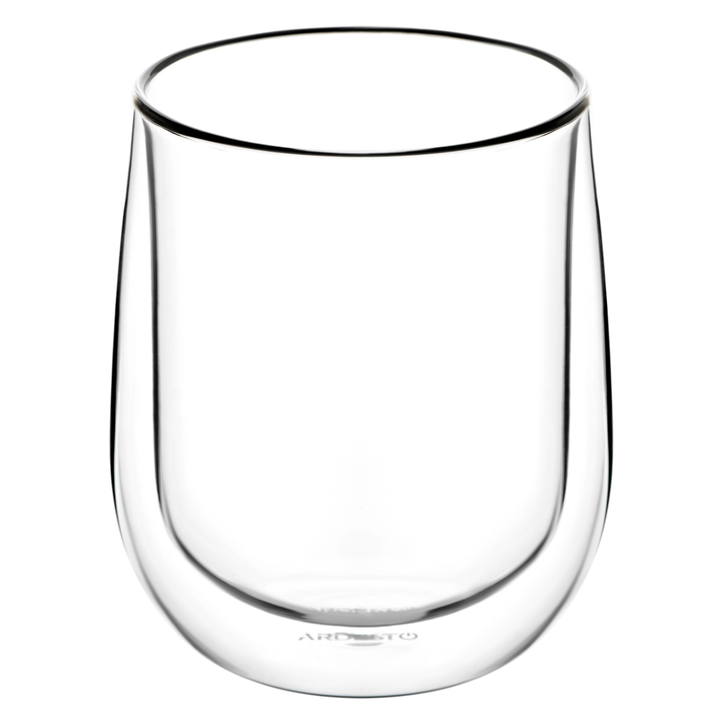 Набір склянок Ardesto з подвійними стінками BR 360 мл 2 шт прозорий (AR2636BR) - зображення 1