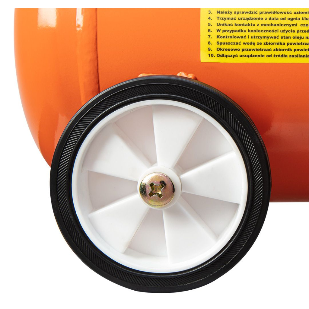 Компресор Neo Tools безолійний, 2-х поршневий, 230В, 50л, 8 Бар, 180л/хв, 1150Вт (12K022) - зображення 2