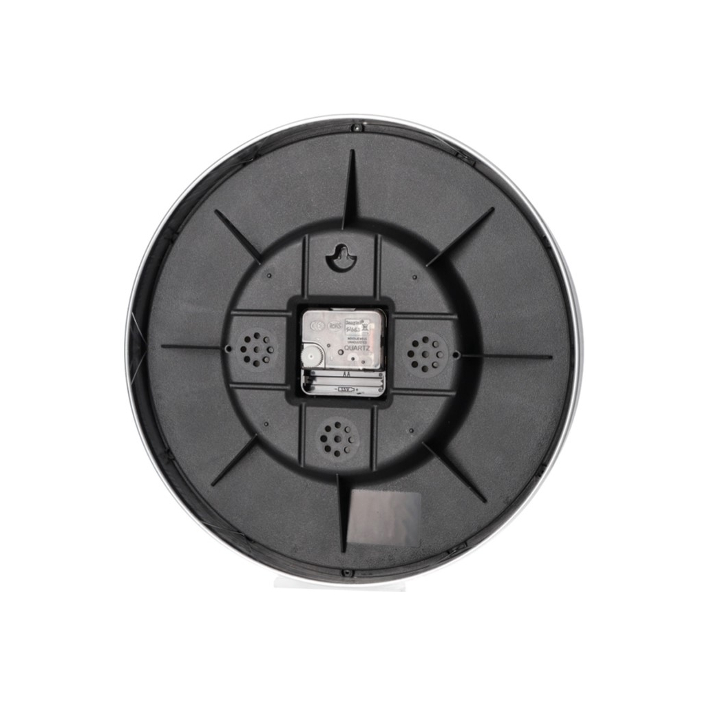 Настінний годинник Optima MODERN металевий, білий (O52084) - зображення 3