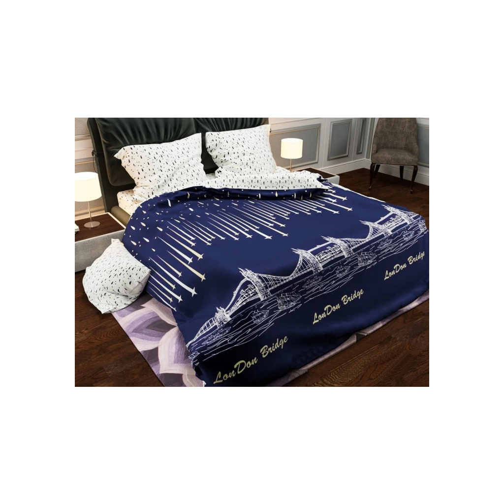 Постільна білизна MirSon Бязь 17-0035 Cristian 220x240 - King Size (2200001401921) - зображення 1