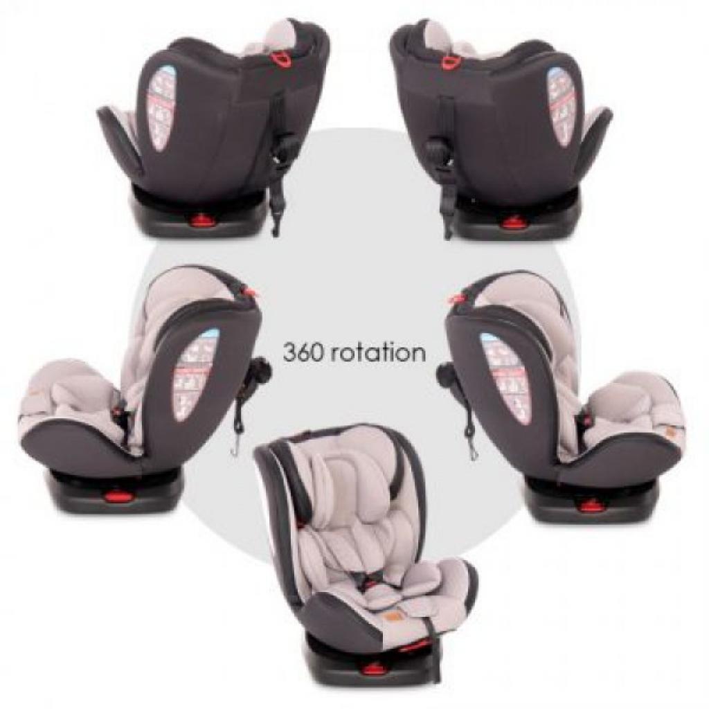 Автокрісло Bertoni/Lorelli Nebula Isofix Beige 0-36 кг - зображення 3