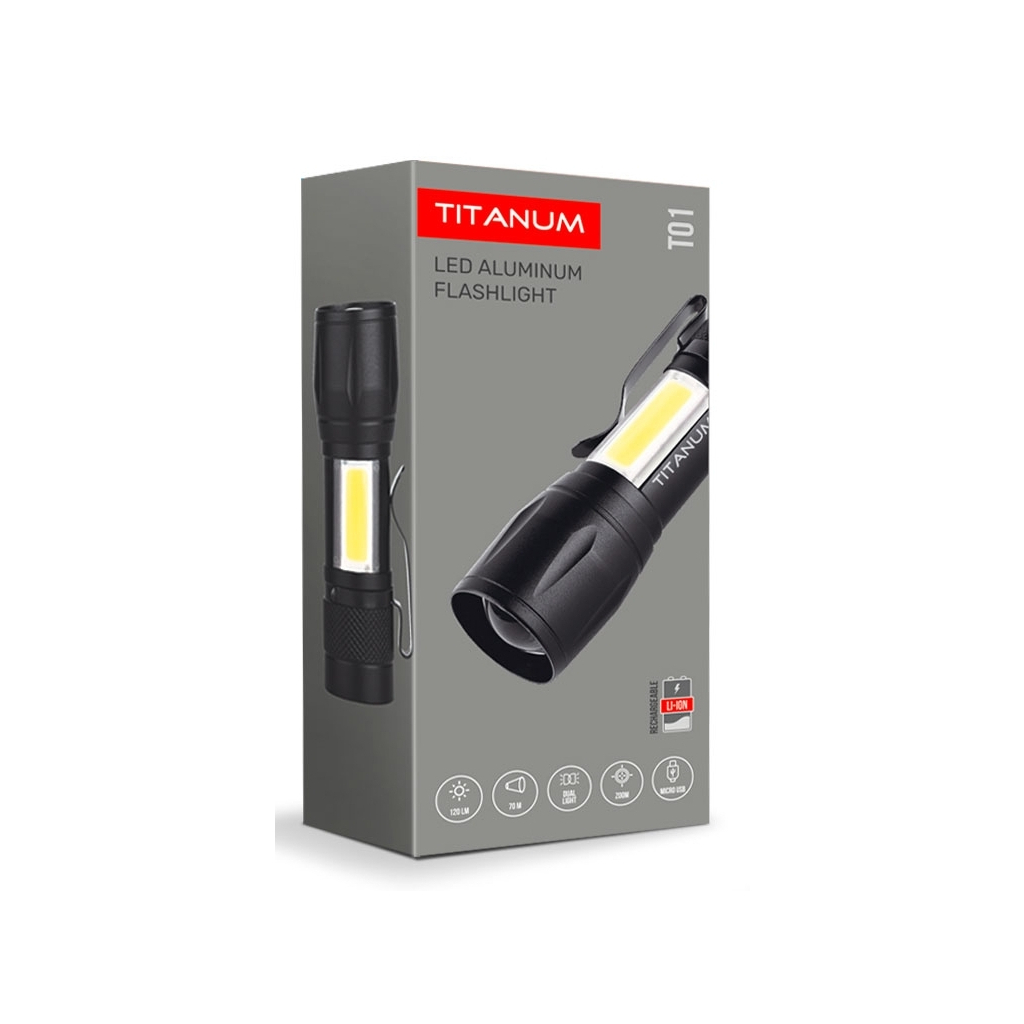 Ліхтар TITANUM 120Lm 6500K (TLF-T01) - зображення 2