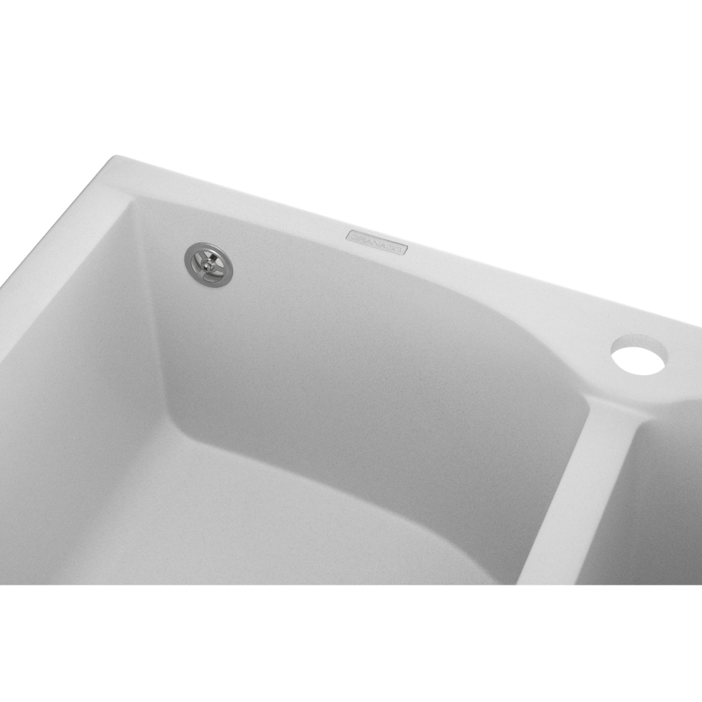 Мийка кухонна GRANADO CORDOBA white (gr1205) - зображення 3