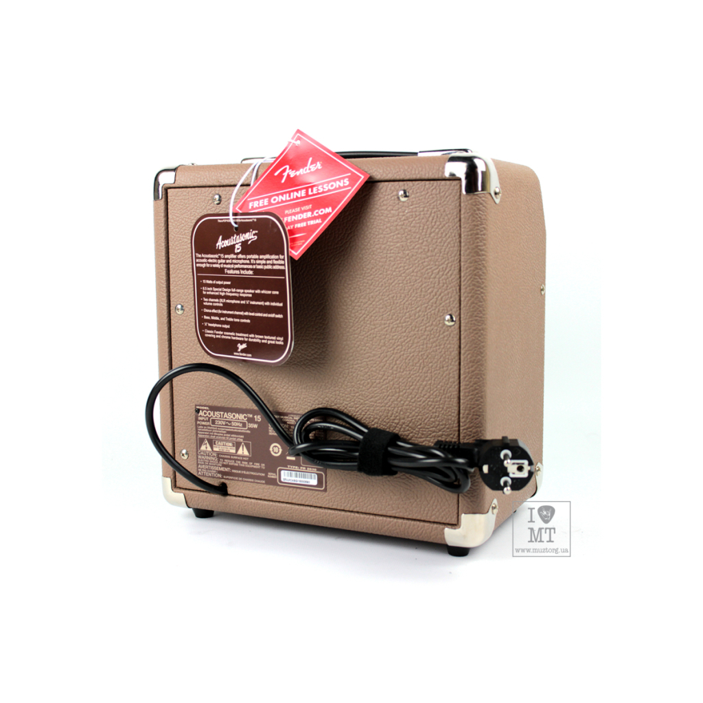 Комбопідсилювач Fender Acoustasonic 15 (212801) - зображення 3