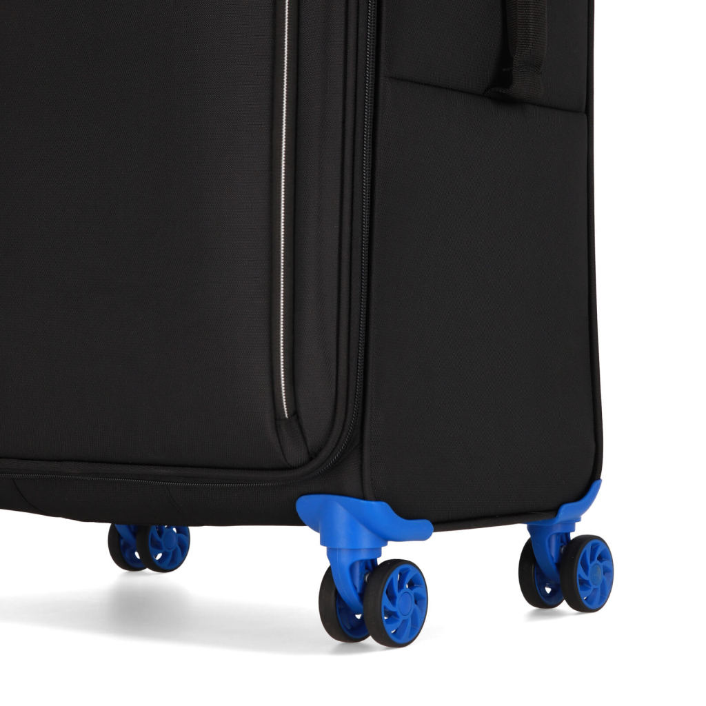 Валіза Bagland Stella середня 57 л синя (1142921826) - зображення 9