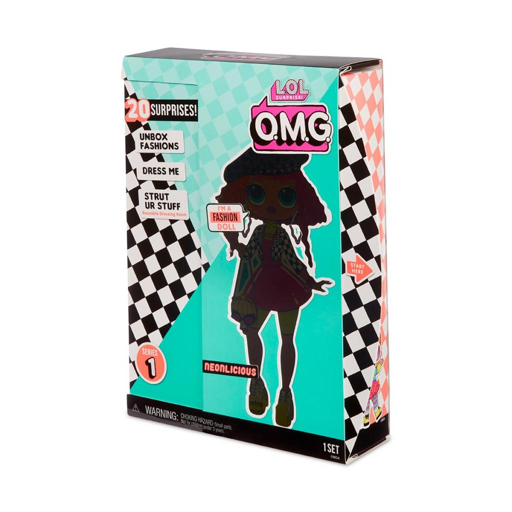 Лялька L.O.L. Surprise! Леді Неон з аксесуарами (560579) - зображення 3