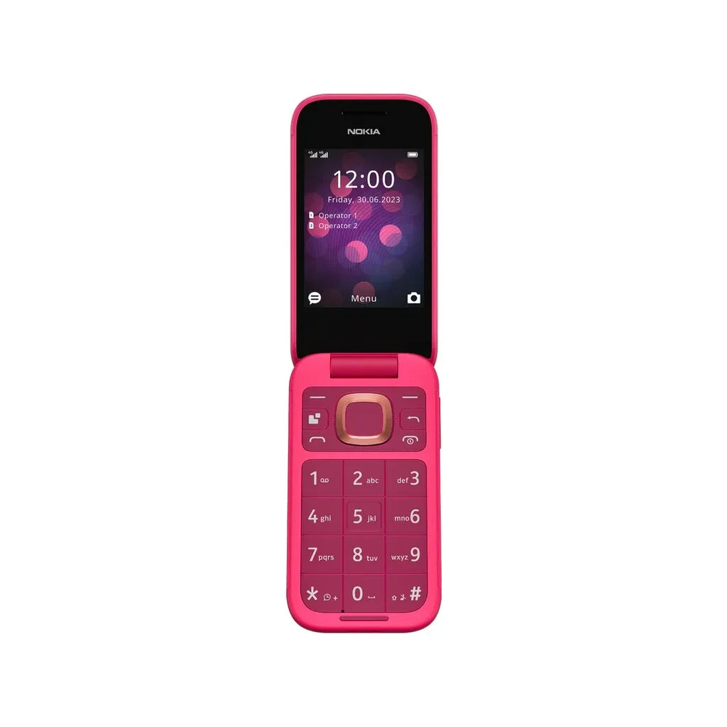 Мобільний телефон Nokia 2660 Flip Pink - зображення 9