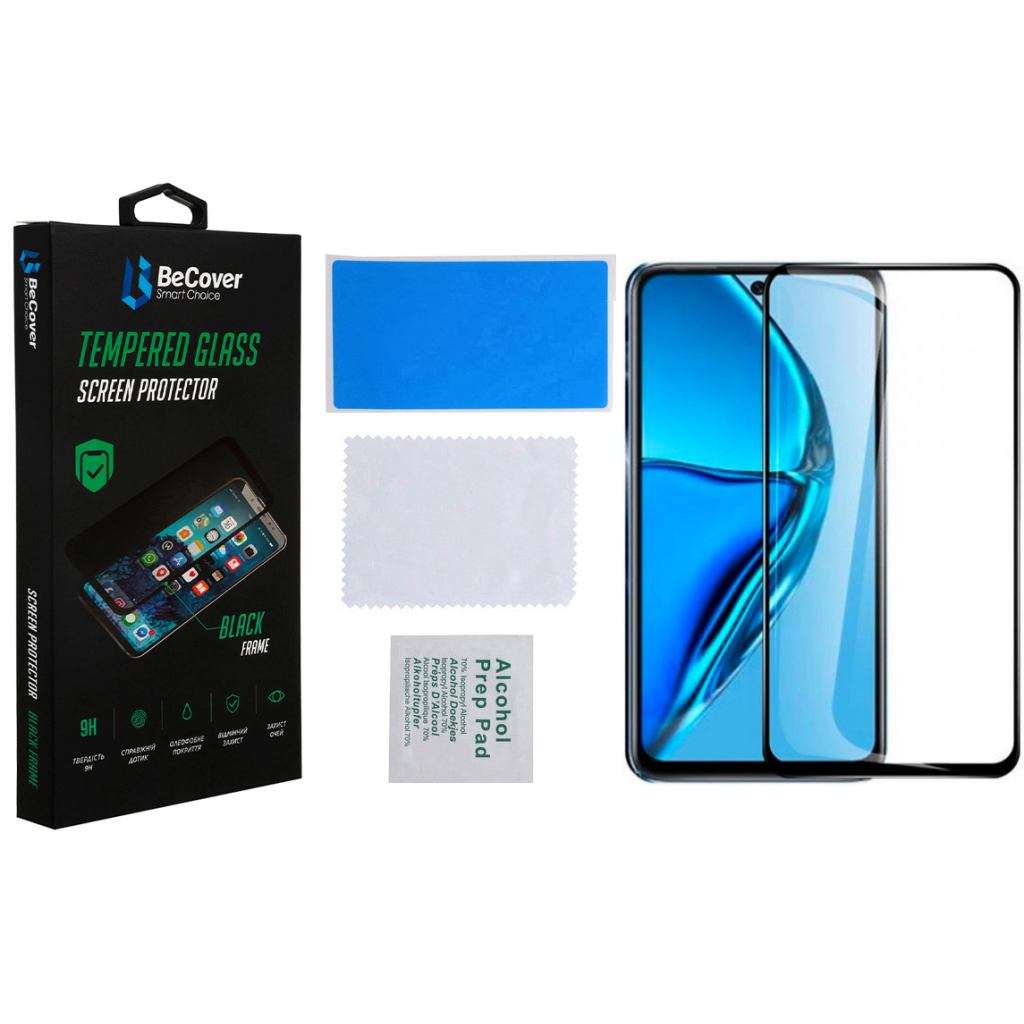 Скло захисне BeCover Infinix Hot 20 (X6826B) Black (708542) - зображення 3