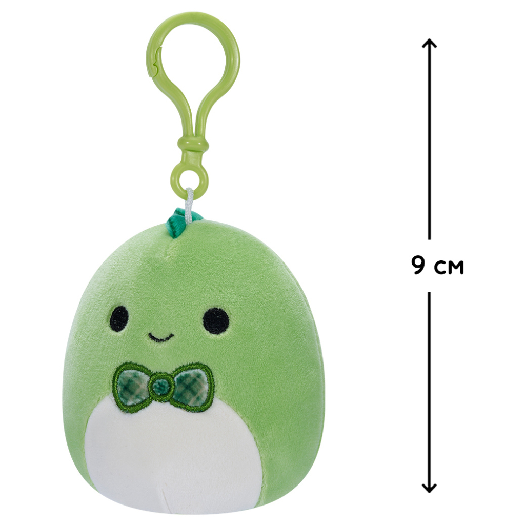 М'яка іграшка Squishmallows на кліпсі – Діно Денні 9 см (SQCP00151) - зображення 4