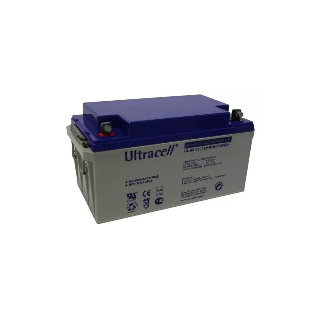 Батарея до ДБЖ Ultracell 12V-65Ah, AGM (UL65-12) - зображення 1
