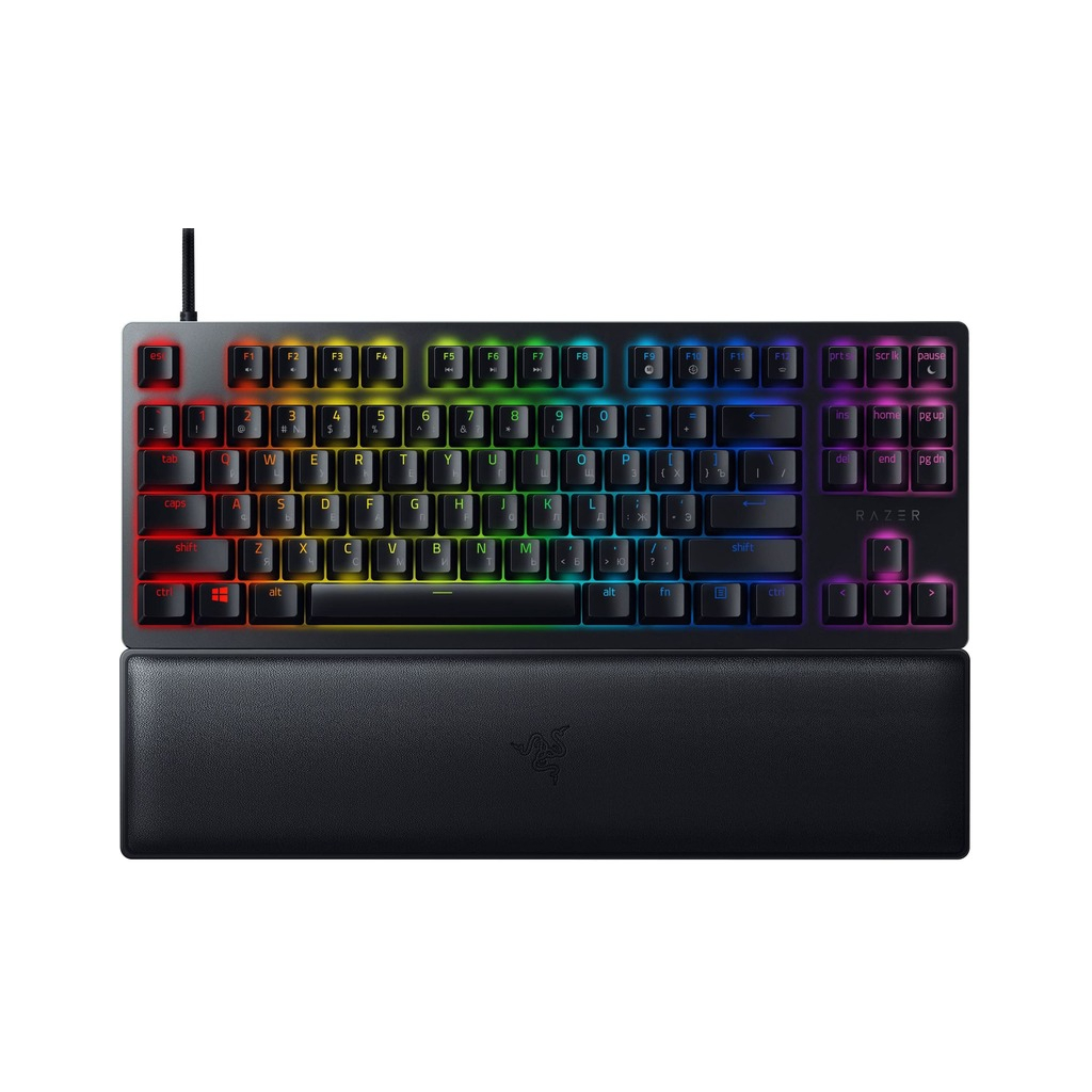 Клавіатура Razer Huntsman V2 Tenkeyless Purple Optical switch RU (RZ03-03941400-R3R1) - зображення 5