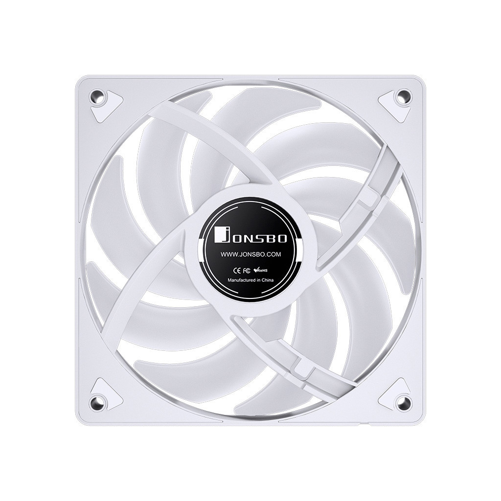 Кулер до корпусу JONSBO SL-120WR White - зображення 10