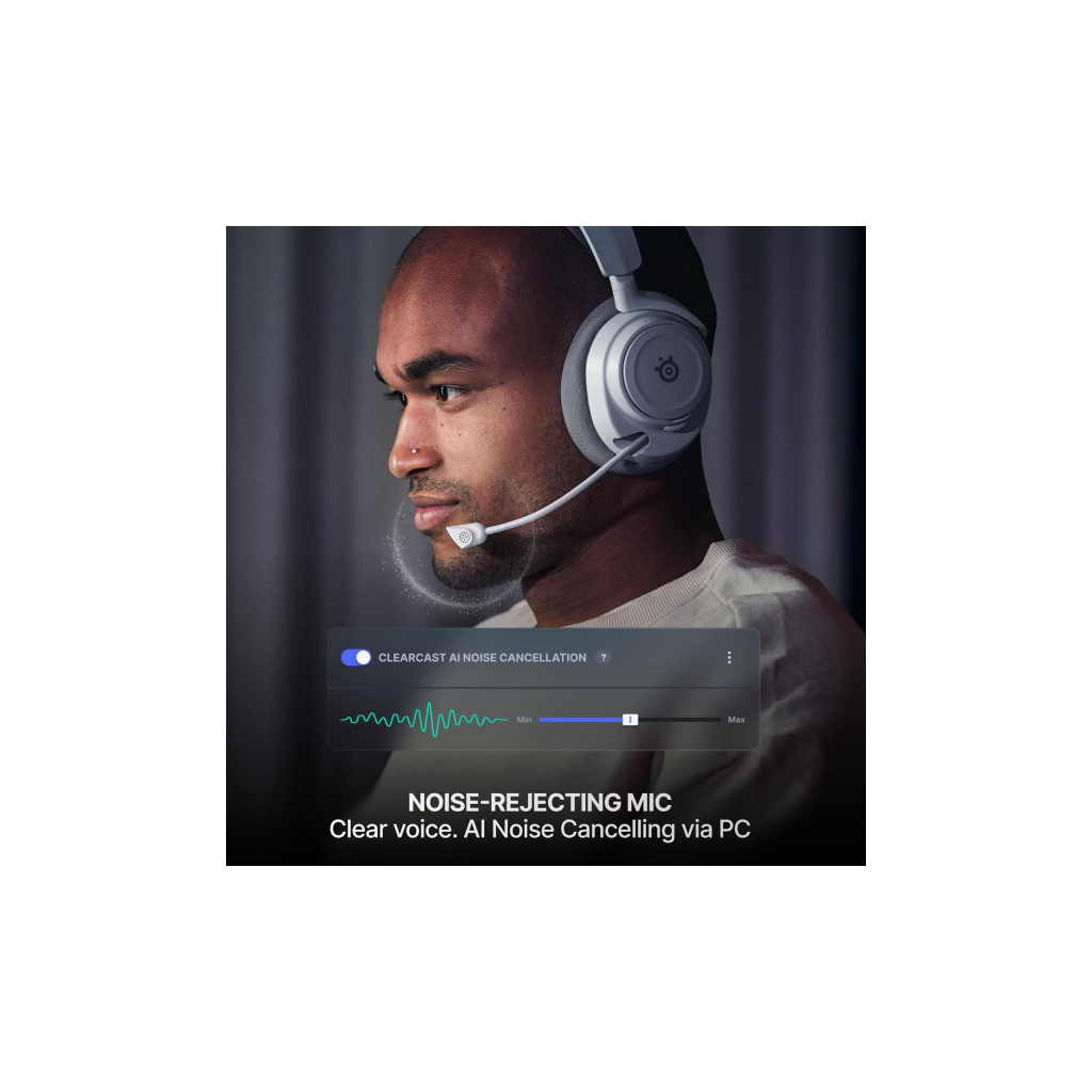 Навушники SteelSeries Arctis Nova 7 Gen 2 Wireless White (61731) - зображення 9