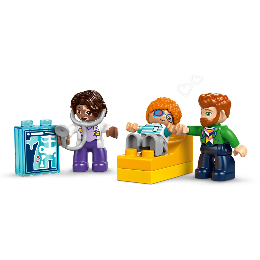 Конструктор LEGO DUPLO Town Уперше: візит до лікаря (10449) - зображення 4