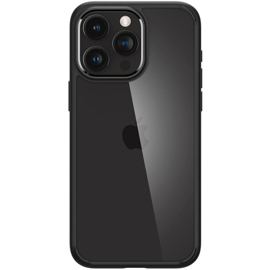 Чохол до мобільного телефона Spigen Apple iPhone 15 Pro Ultra Hybrid Matte Black (ACS06713) - изображение 1