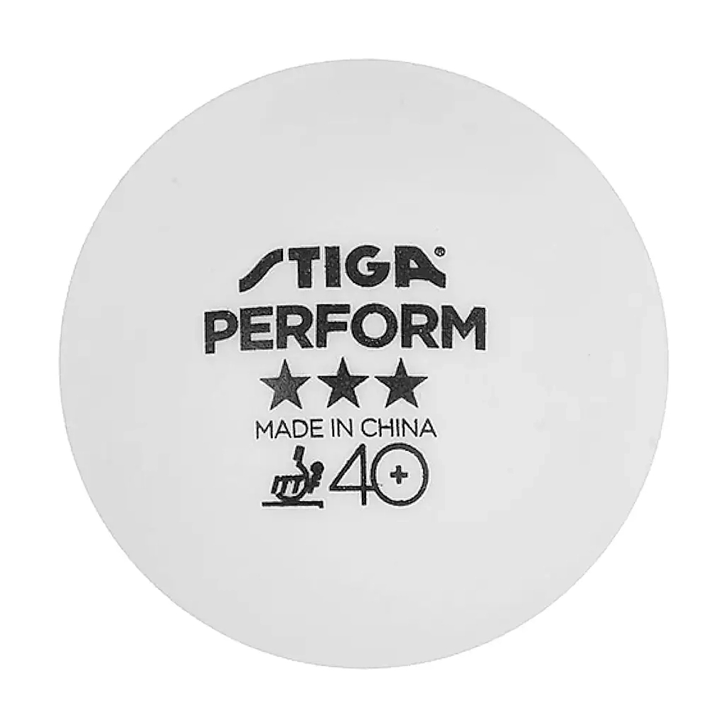 М'ячик для настільного теніса Stiga Perform ABS 6 шт (1113-2110-06) (931160) - зображення 1