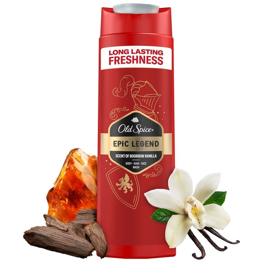 Гель для душу Old Spice Epic Legend 400 мл (8700216611046) - зображення 2