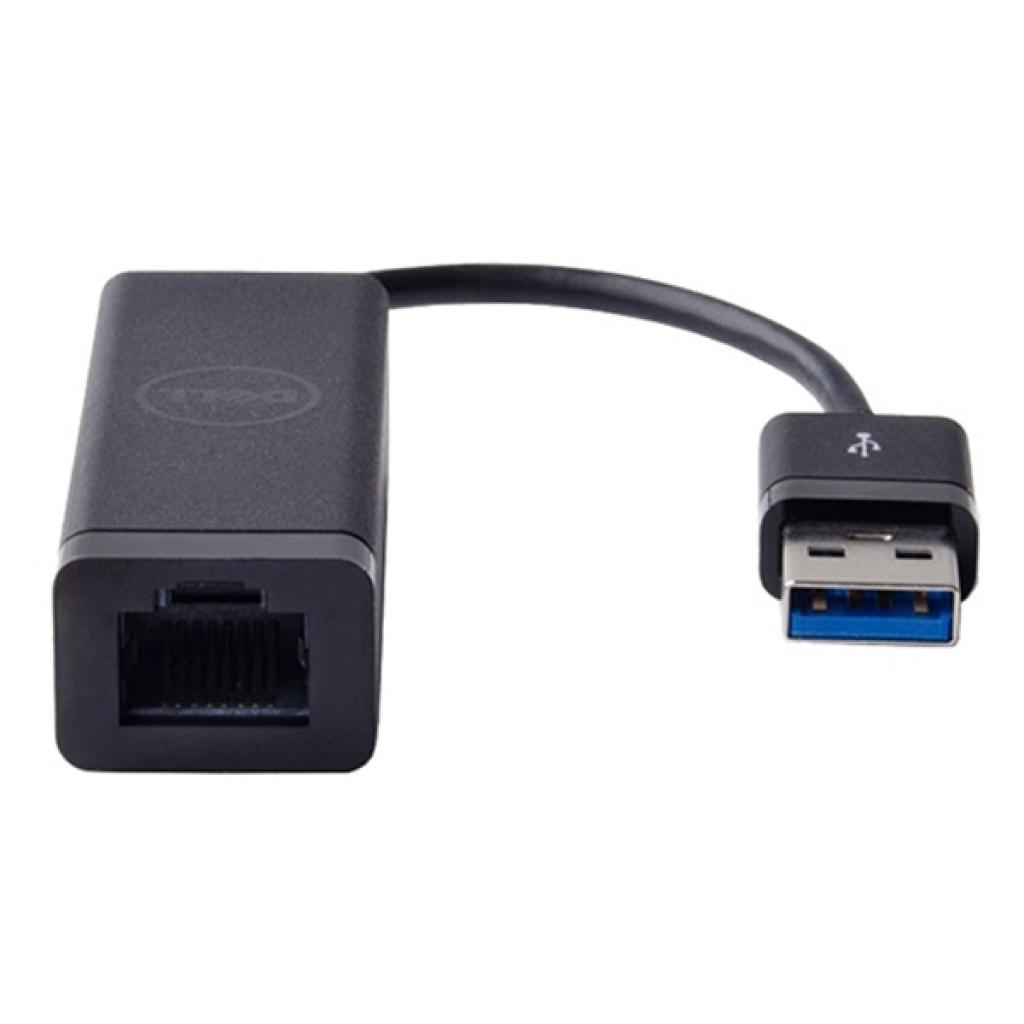 Перехідник USB 3.0 AM to RJ45 Ethernet 1000Mbps Dell (470-ABBT) - зображення 1