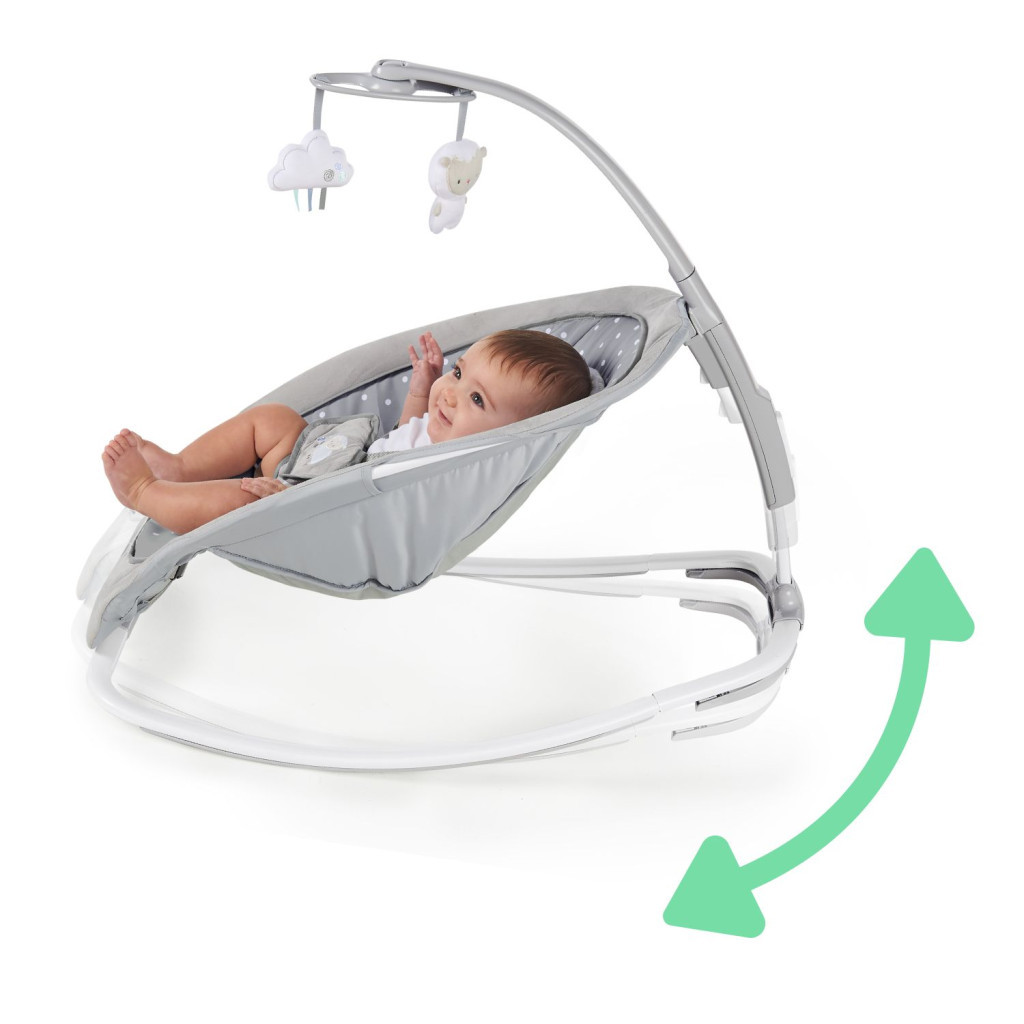 Крісло-гойдалка Ingenuity 2 в 1 Cuddle Lamb (12118) - изображение 7