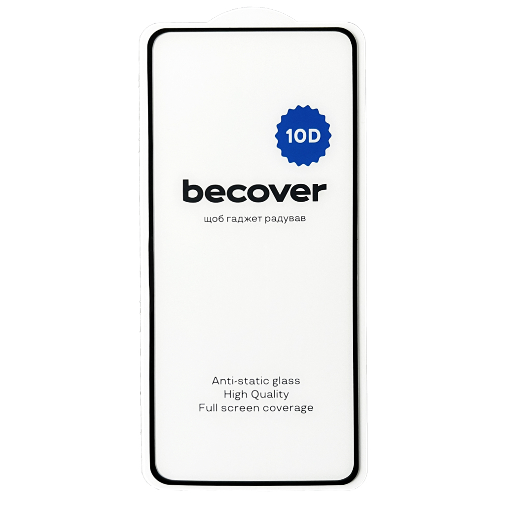 Скло захисне BeCover Motorola Moto G84 10D Black (712333) - зображення 2