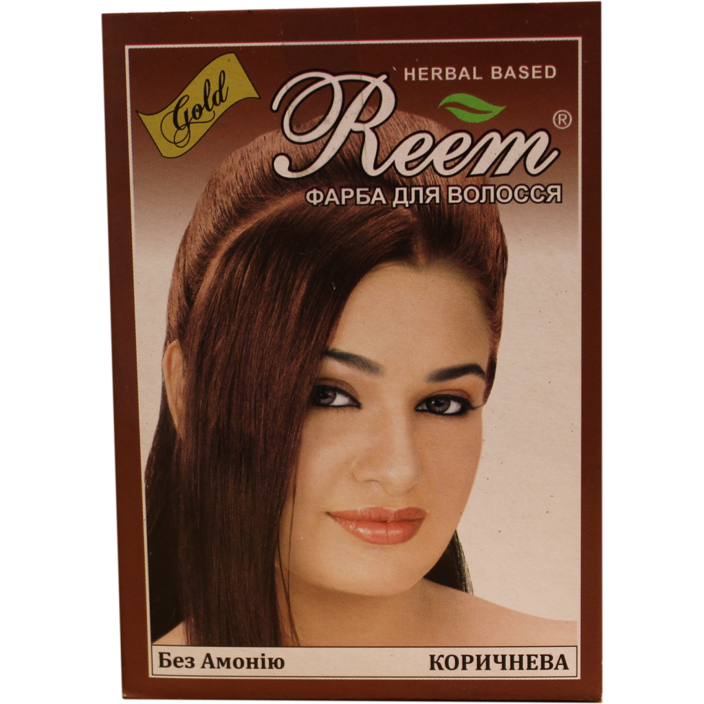 Фарба для волосся Reem Gold Коричнева 60 г (8906029310071) - зображення 1