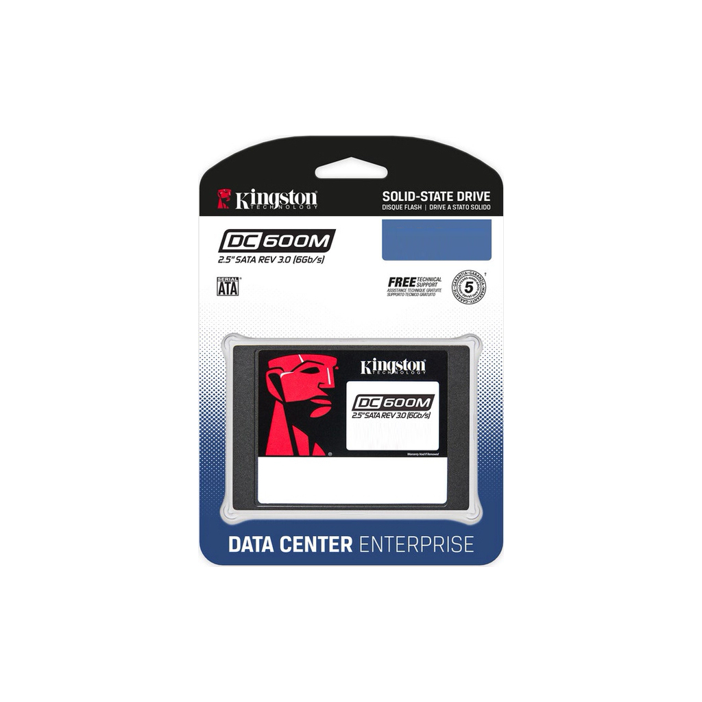 Накопичувач SSD 2.5" 1.92TB Kingston (SEDC600M/1920G) - зображення 3