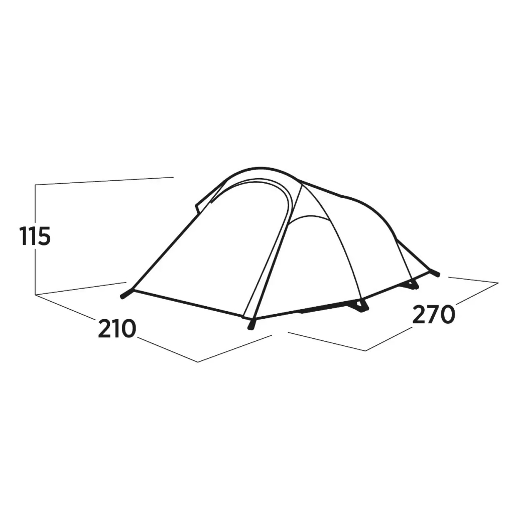 Намет Easy Camp Reindal 3 (120472) (931544) - зображення 6