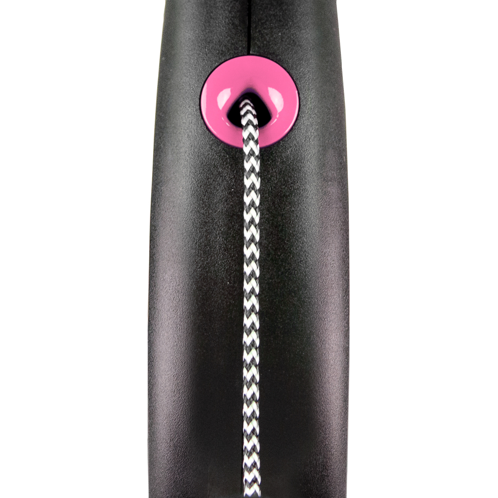 Повідець для собак Flexi Black Design S трос 5 м (рожевий) (4000498033319) - зображення 2