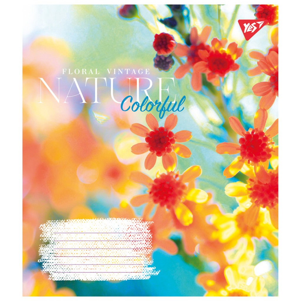 Зошит Yes Nature colorful 24 аркушів лінія (767045) - зображення 5