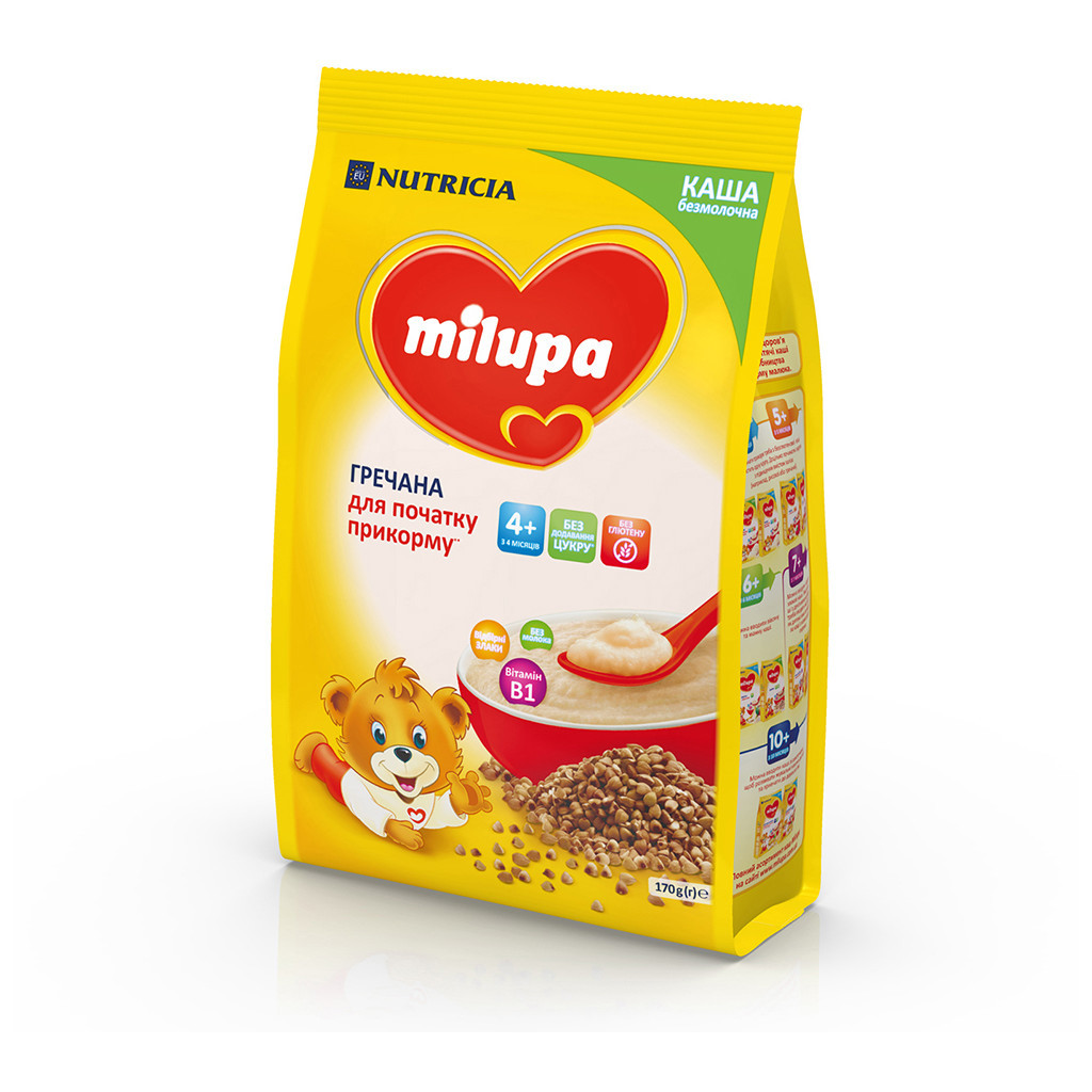 Дитяча каша Milupa Гречана 170 г (5900852039003) - изображение 4