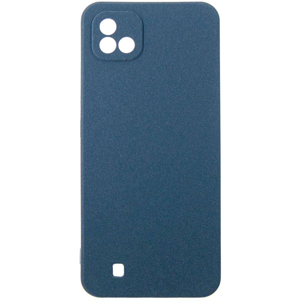 Чохол до мобільного телефона Dengos Carbon Realme C11 2021 (blue) (DG-TPU-CRBN-147) - зображення 1