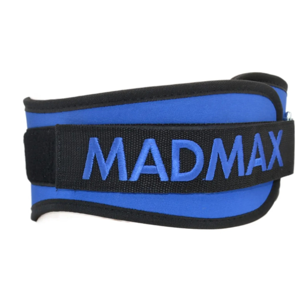 Атлетичний пояс MadMax MFB-421 Simply the Best неопреновий Black M (MFB-421-BLU_M) - зображення 7