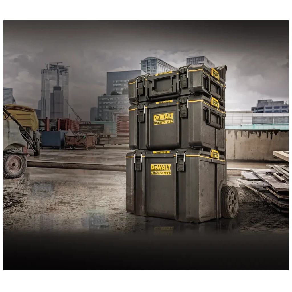 Ящик для інструментів DeWALT Ящик-візок TOUGHSYSTEM 2.0 608х500х990 мм (DWST83295-1) - зображення 9