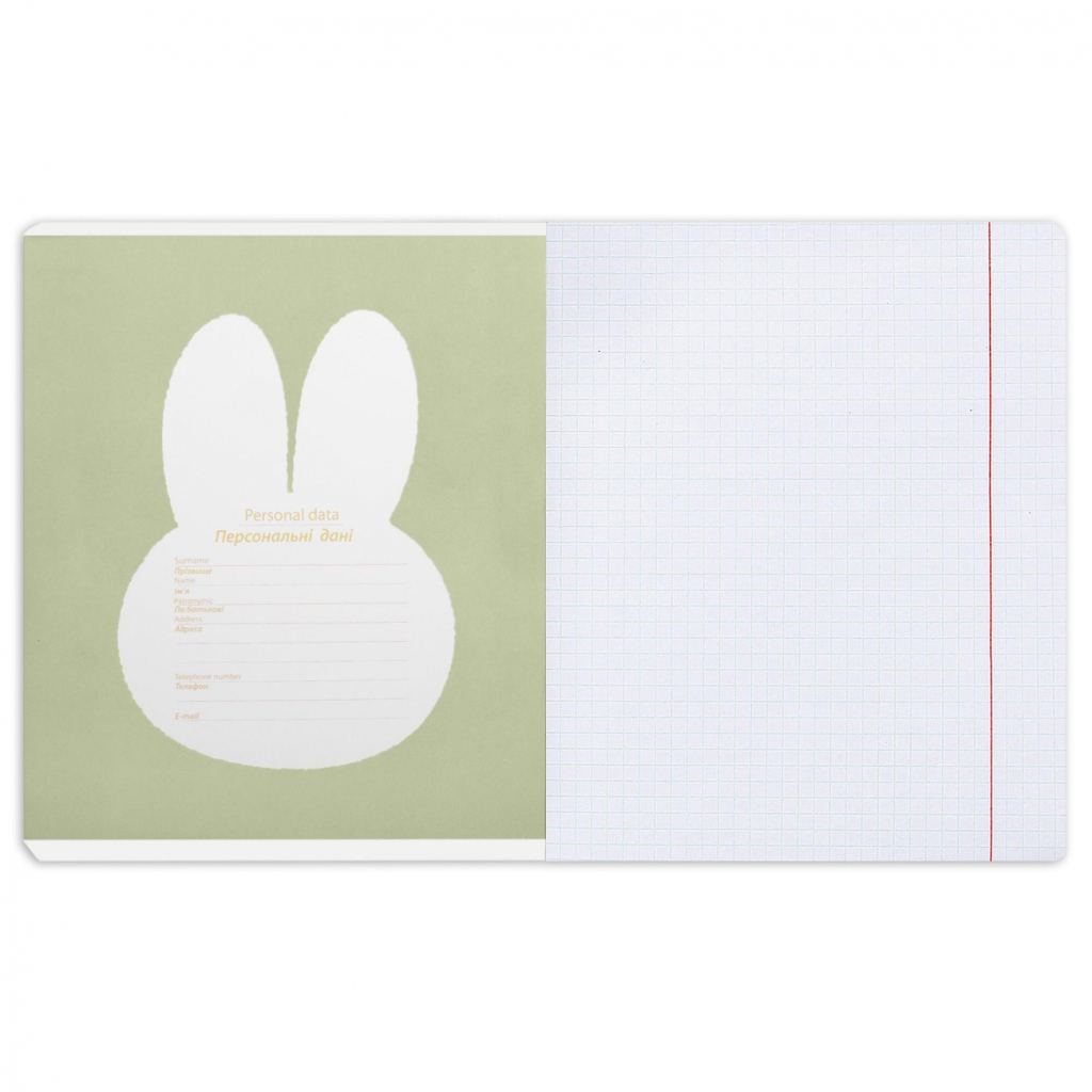 Зошит Yes Gold Miffy А5 24 аркушів клітинка (767537) - изображение 6