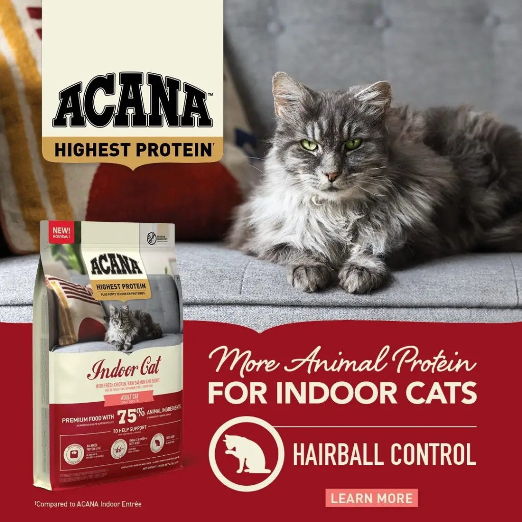 Сухий корм для кішок ACANA Highest Protein Indoor 4.5 кг (0064992723989) - зображення 5
