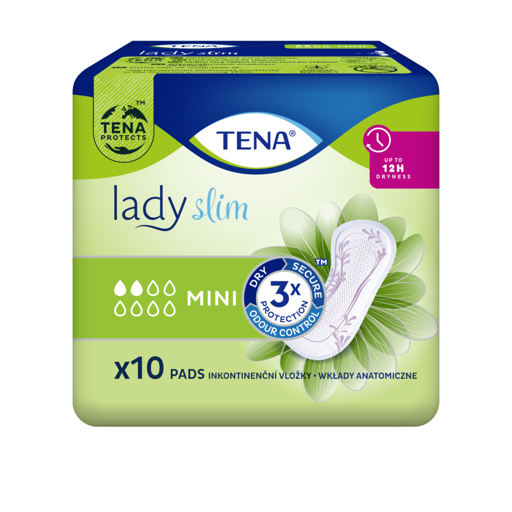 Урологічні прокладки Tena Lady Slim Mini 10 шт. (7322540984705/7322540853254) - зображення 2