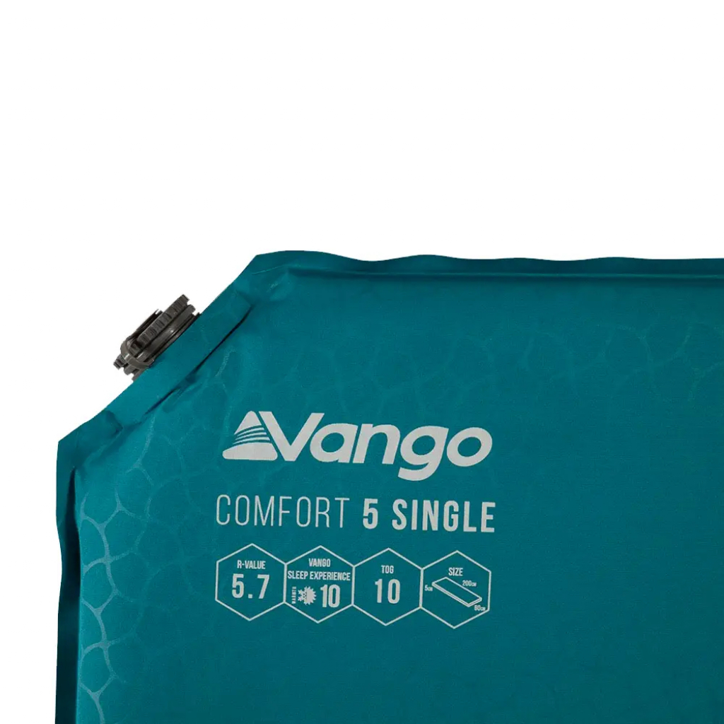 Туристичний килимок Vango Comfort 5 Single Bondi Blue (929162) - зображення 2