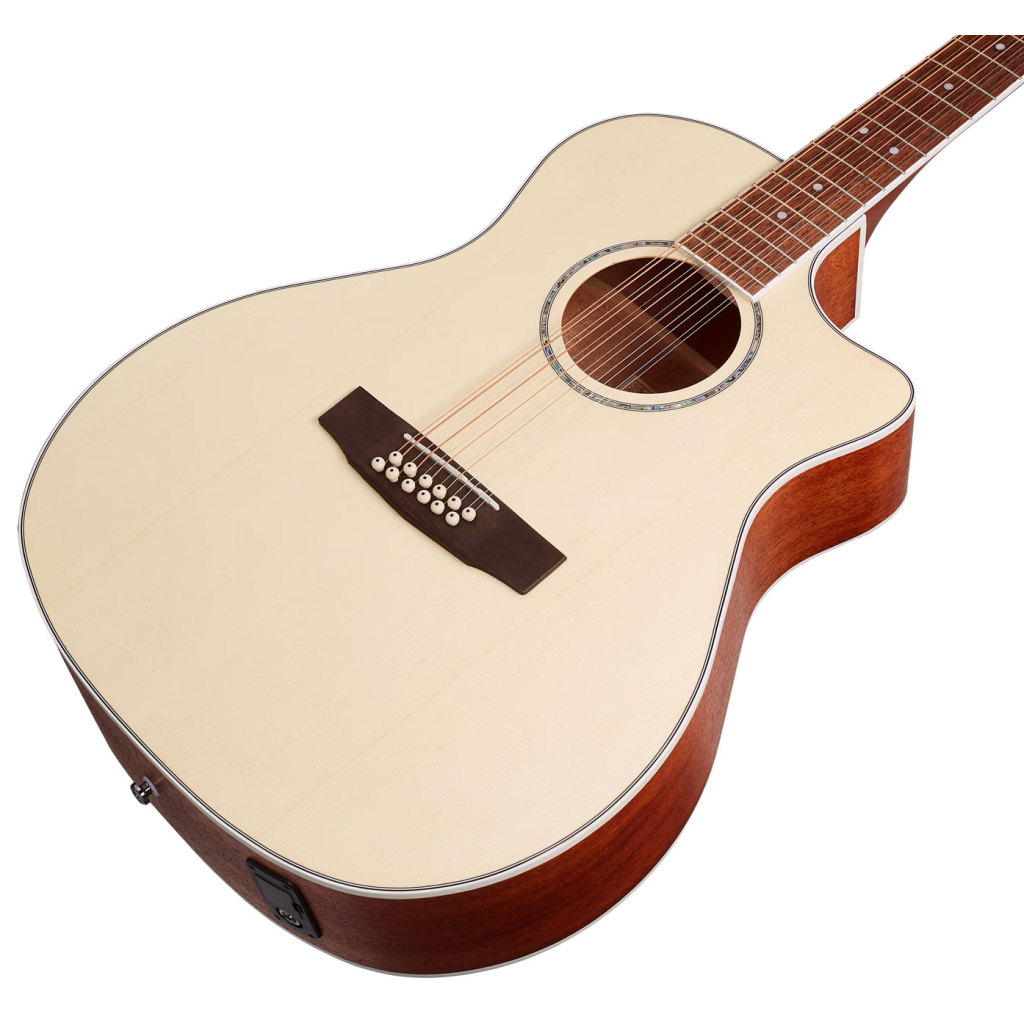 Гітара електроакустична Cort GA-MEDX-12 Open Pore - зображення 3