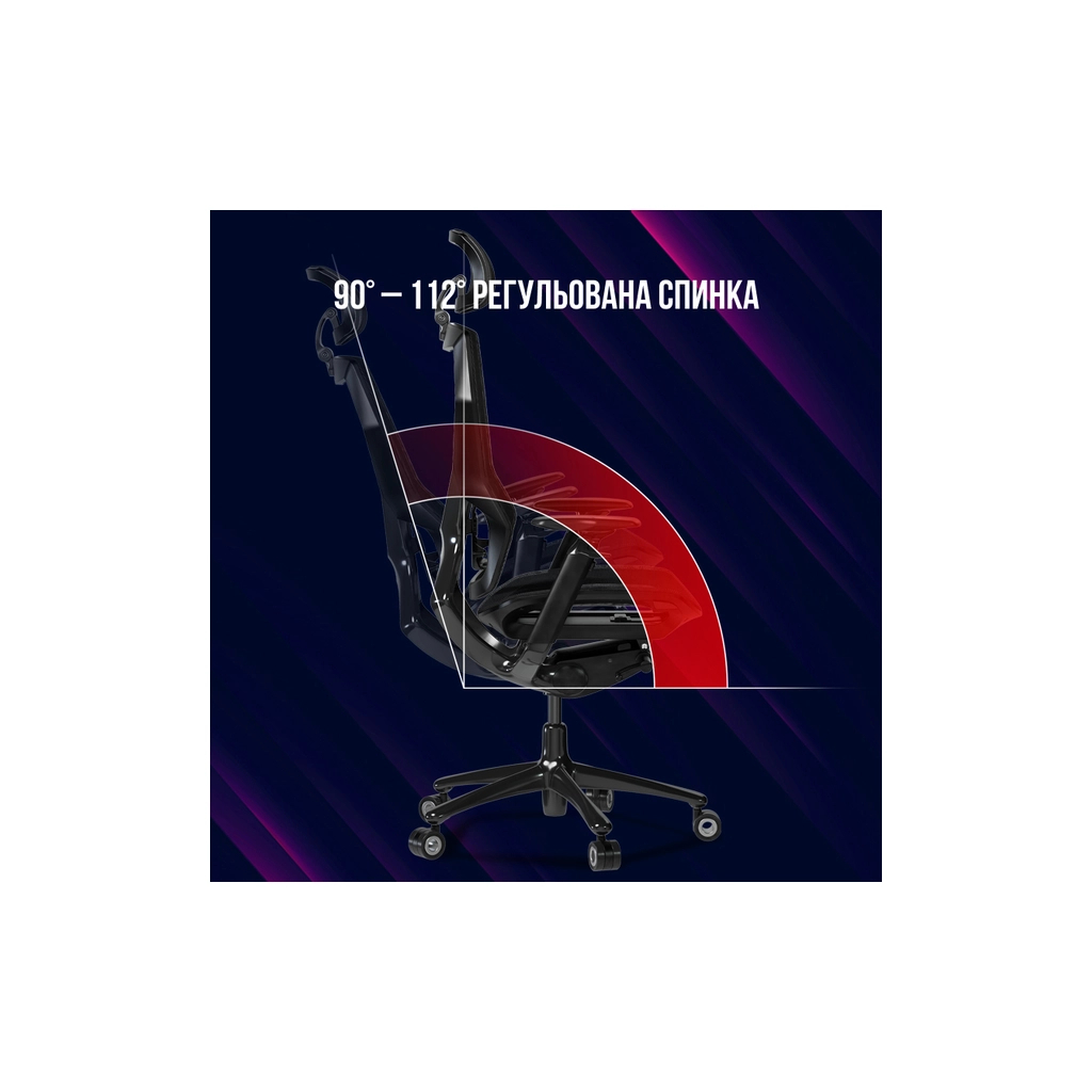 Крісло ігрове Lorgar Grace 855 Red/Black (LRG-CHR855RB) - зображення 12