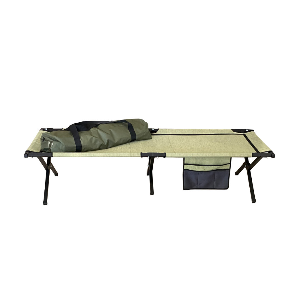 Розкладачка Sector з тканиною Морфей (брезент) жовтий (ЛРТ-Морфей-Ж-Б) - зображення 6