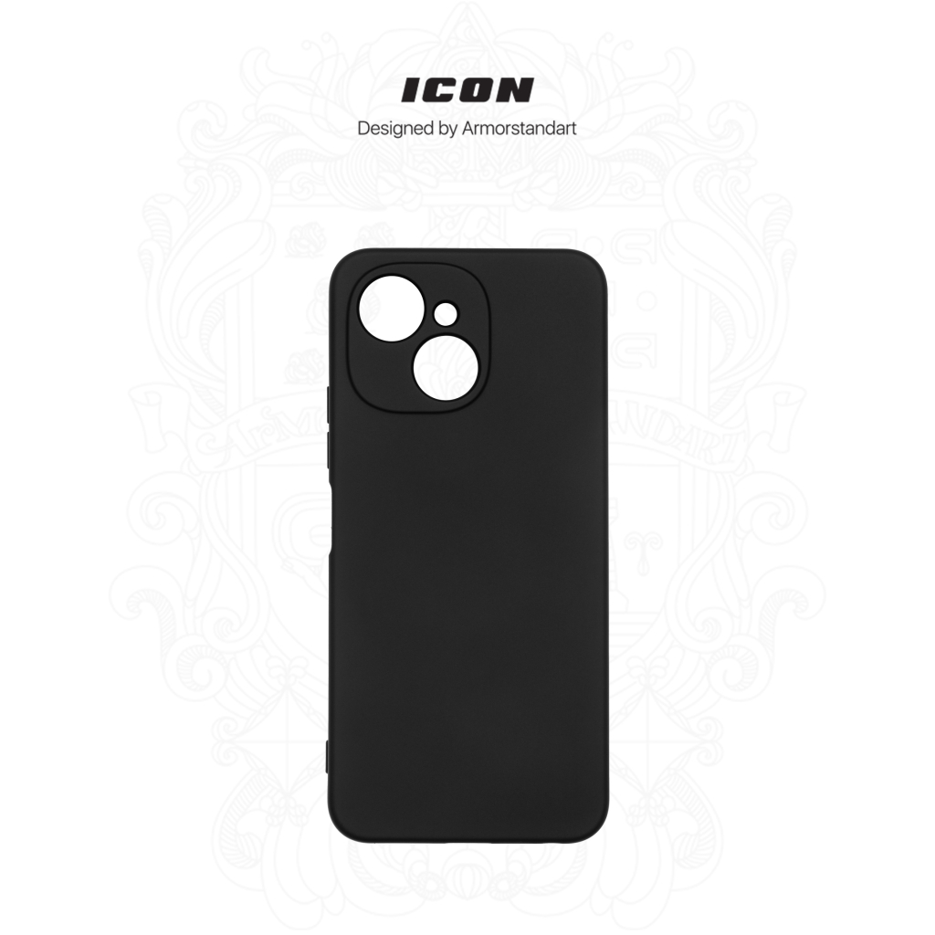 Чохол до мобільного телефона Armorstandart ICON Tecno Spark 40C 4G Camera cover Black (ARM87250) - зображення 3