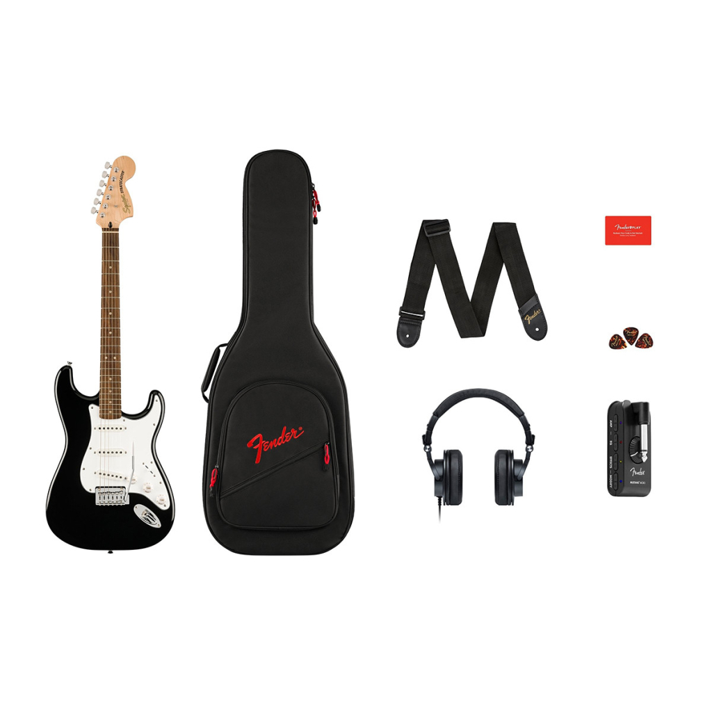 Електрогітара Squier by Fender Affinity Series Stratocaster Mustang Micro Pack (240974) - зображення 3