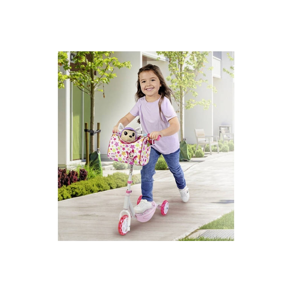 М'яка іграшка Chi Chi Love Собачка Перевозка з сумочкою та захисним шоломом 20 см (5890036) - зображення 9