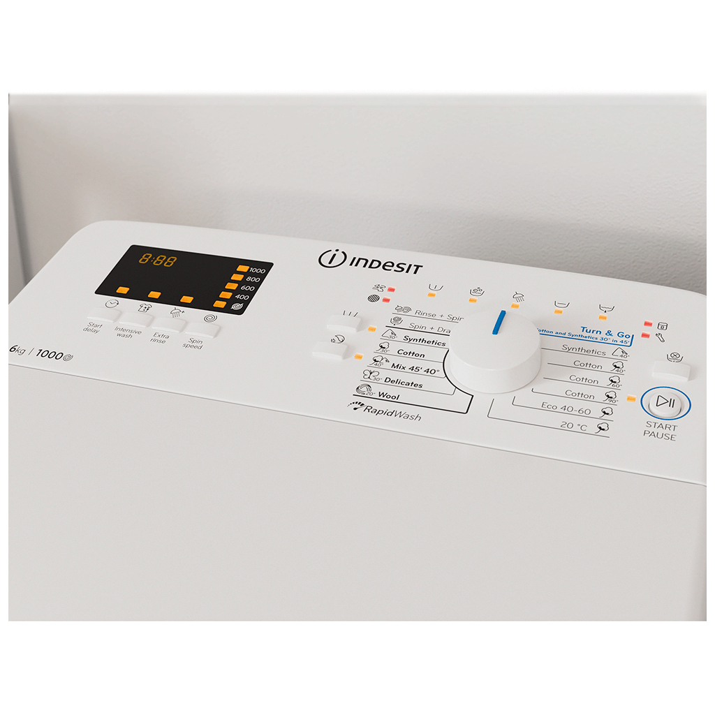 Пральна машина Indesit BTWS60400EU/N - зображення 7