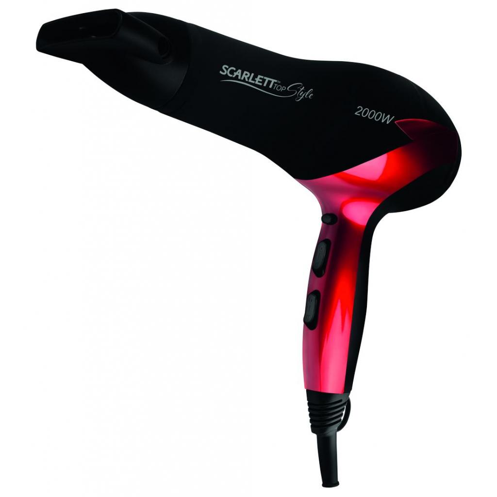 Фен Scarlett SC-HD70I47 black-red - зображення 2