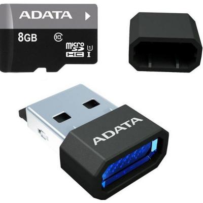 Карта пам'яті ADATA 8GB microSD class 10 UHS-I (AUSDH8GUICL10-RM3BKBL) - зображення 3