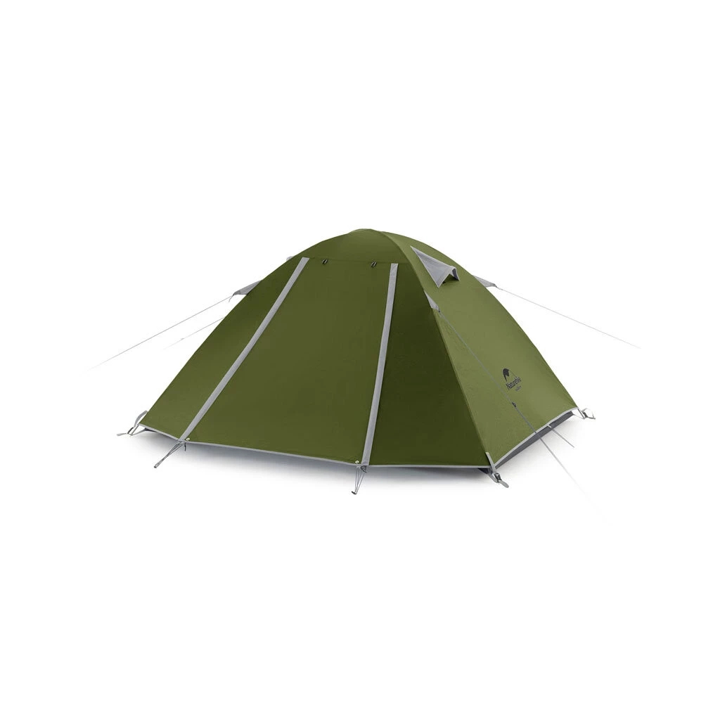 Намет Naturehike P-Series NH18Z022-P 210T/65D Dark Green (6927595783627) - зображення 1