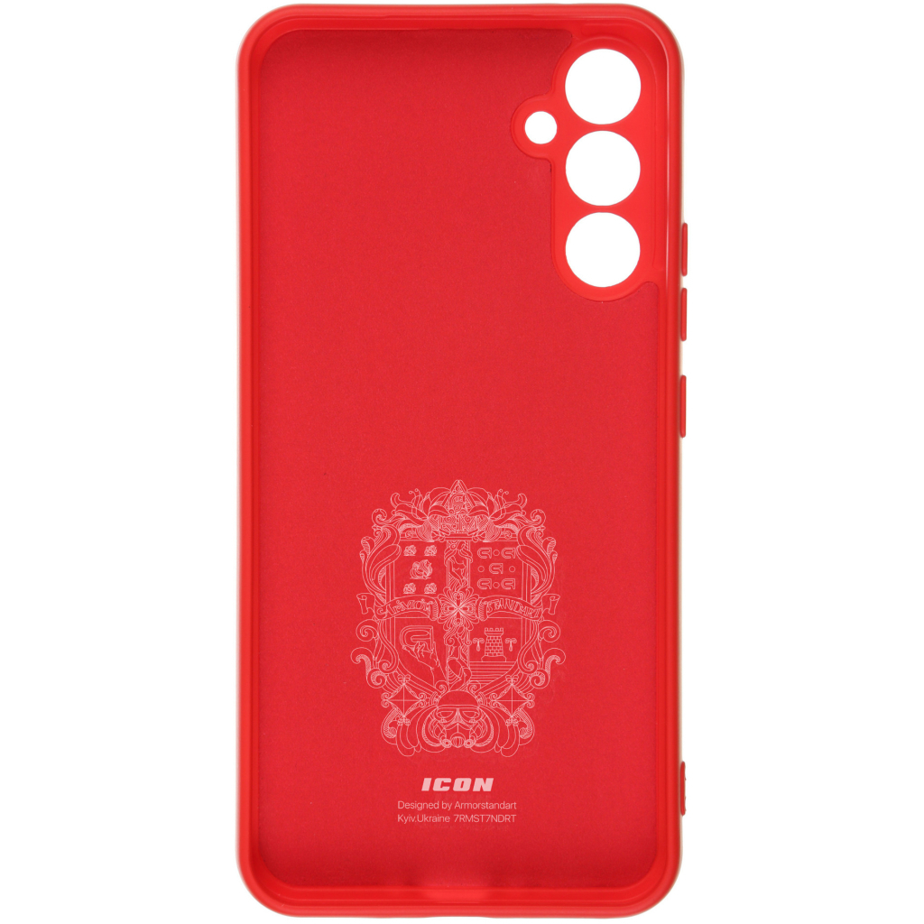 Чохол до мобільного телефона Armorstandart ICON Case Samsung A34 5G (A346) Camera cover Red (ARM66173) - зображення 2