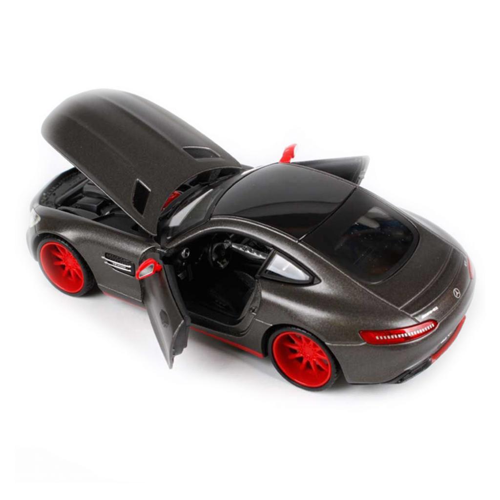 Машина Maisto Mercedes - AMG GT сірий металік - тюнінг (1:24) (32505 met. grey) - зображення 4